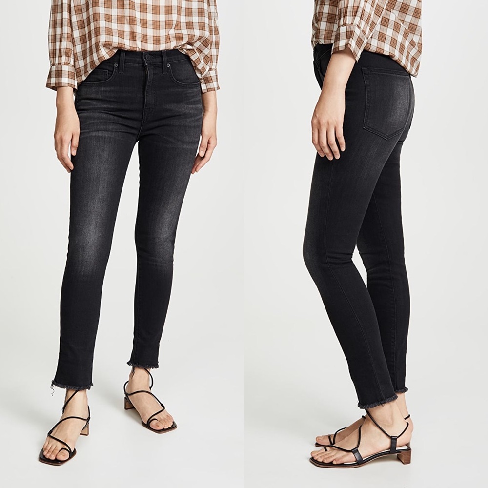 NWT Nili Lotan High Waisted Skinny Jeans - Picture 2 of 6